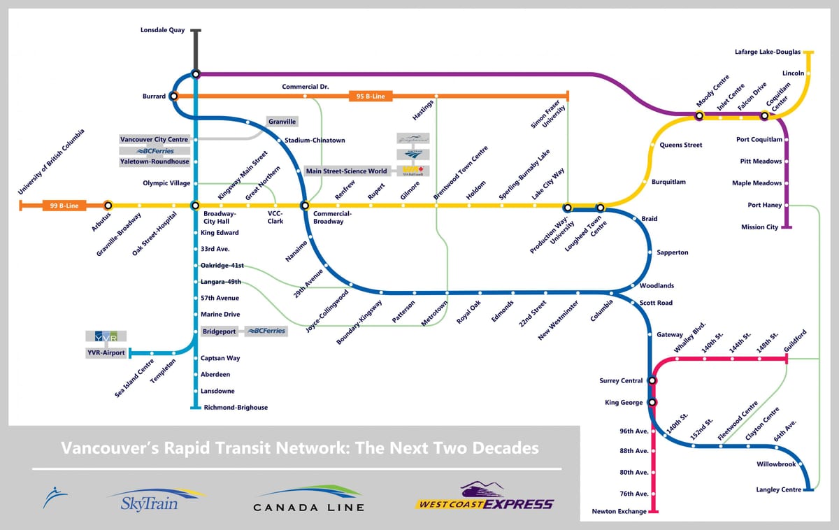 Карта на ванкувер lrt 