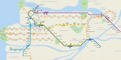 Ван skytrain мапа
