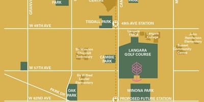 Карта на langara