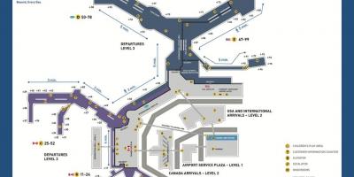Ванкувер терминал мапа