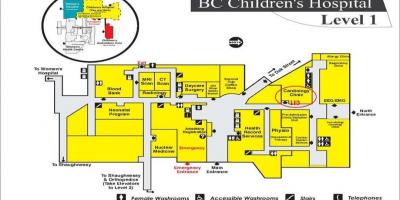 Карта на ср децата болница